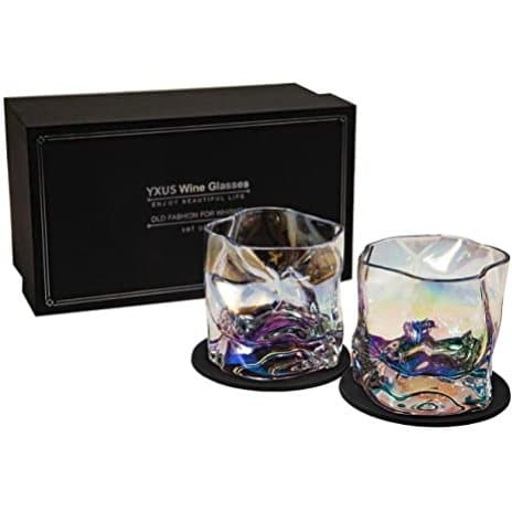 Old Fashioned Whiskey Glasses Set of 2 - HER Home Design Boutique
